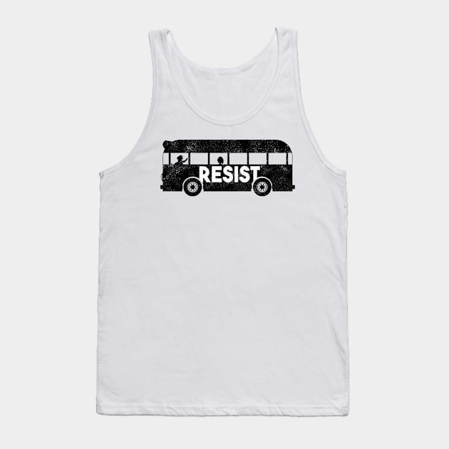 Rosa Bus Parks anti racism freedom Resist gift Tank Top by MrTeee